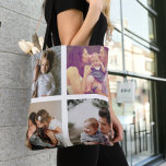 Photo Collage Unique Personalised 8 Photos Tote Bag<br><div class="desc">Photo Collage Unique Personalised 8 Photo template bag from Ricaso</div>