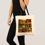 Photo Collage Unique Personalised 9 Photo Tote Bag<br><div class="desc">Photo Collage Unique Personalised 9 Photo tote bag from Ricaso. A perfect gift idea for yourself or others. Give the gift of lasting memories with a photo personalised made by you tote bag</div>