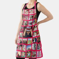 Photo Collage Unique Personalised Apron