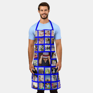 Photo Collage Unique Personalised Apron