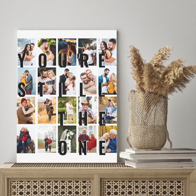 Photo Collage You're Still the One 20 Picture Canvas Print (Creator Uploaded)