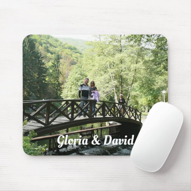 Photo Couple Mouse pad (With Mouse)