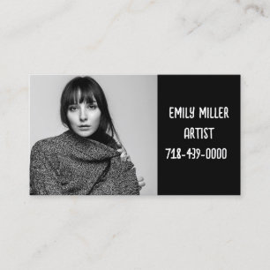 PHOTO Custom Business MODERN Business Cards