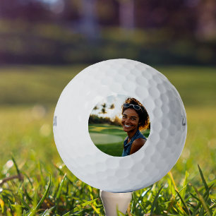 Photo Custom Gift for Her Golf Balls