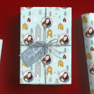 Photo Cute Fun Christmas Wrapping Paper