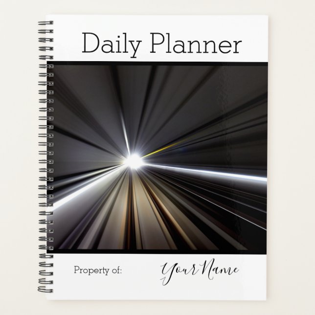 Photo Daily Planner - Futuristic Theme HAMbWG (Front)