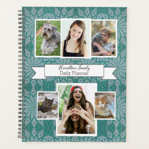 Photo Daily Planner with Crochet Design - HAMbWG