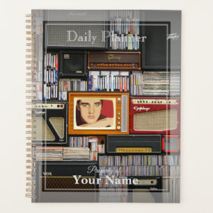 Photo Daily Planner with Golden Design - HAMbWG