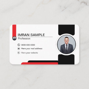 photo edating Business Card