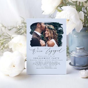Photo Engagement Party Invitations - We're Engaged