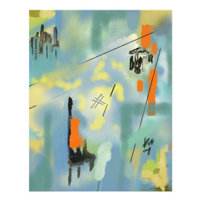 Photo Enlargement Abstract (Front)