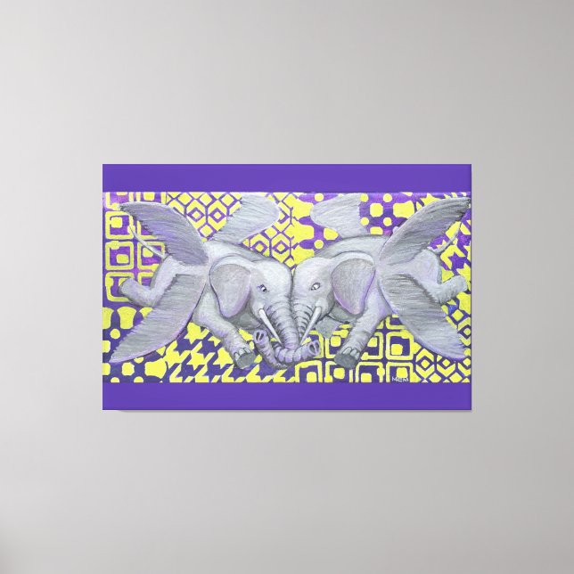 Photo Enlargement Canvas Print (Front)