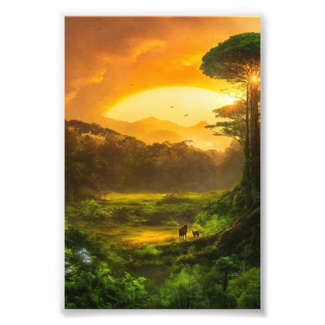 Photo Enlargement Print (Front)