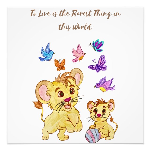 Photo Enlargement Print (Front)