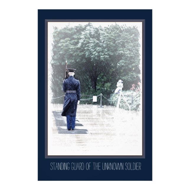 Photo Enlargemint Large Guard Unknown Soldier Print (Front)