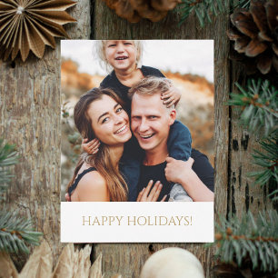 Photo Family Joy Holiday Christmas Faith Scripture Postcard