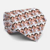 Photo Family Personalised Tie (Rolled)