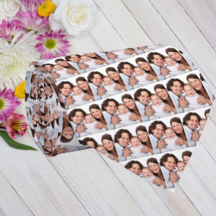 Photo Family Personalised Tie