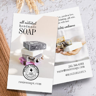 Photo Feature Handmade Soap Business Card