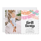 Photo First Fiesta Birthday Invitation