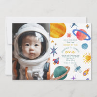 Photo First trip aroundsun astronaut 1st Birthday