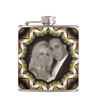 Photo Frame 11 Wrapped Flask