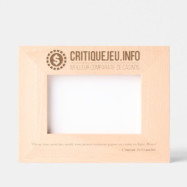 Photo frame CriticalGame for win (Front)