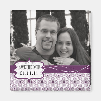 Photo Frame Save the Date Magnet