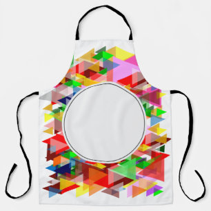 Photo frame transparent background apron