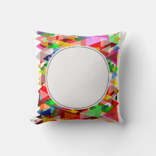 Photo frame transparent background cushion
