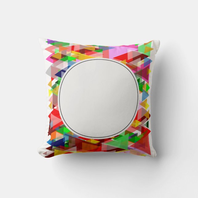 Photo frame transparent background cushion (Front)