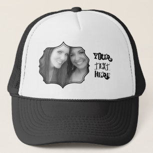 Photo Frame Trucker Hat
