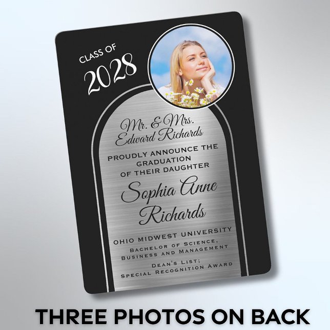 Photo From Parents Black Graduation Announcement (Creator Uploaded)