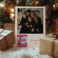 Photo Funny Bruh Merry Christmas