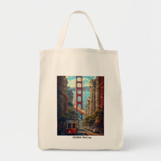 Photo Gallery Cotton Tote Bag - Multicolor Collage