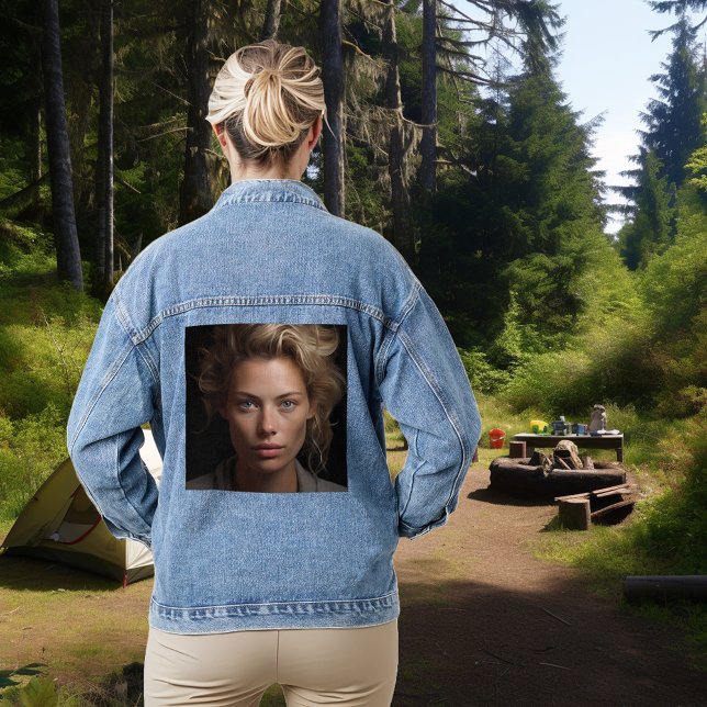 Photo Gift Custom  Denim Jacket (Creator Uploaded)