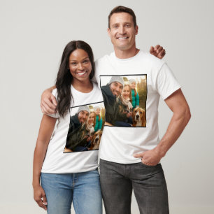 Photo Gift Modern Personalised Family Photo T-Shirt