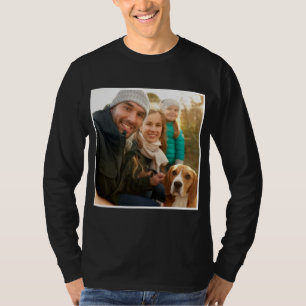 Photo Gift Modern Personalised Family Photo T-Shirt