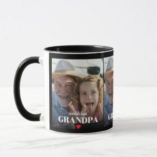 Photo Gift World's Best Grandpa Mug