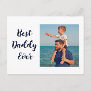 Photo Gifts for Dad Sticker Announcement Postcard