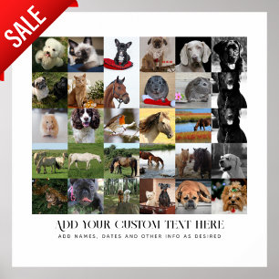 PHOTO GIFTS MOM DAD GRANDPA GRANDMA PETS FRIENDS   POSTER
