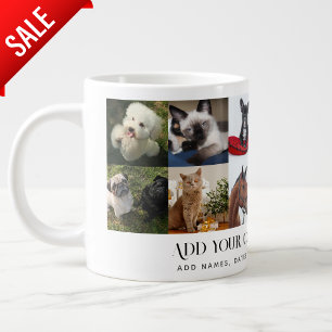 PHOTO GIFTS TEMPLATES FAMILY FRIENDS PETS CUSTOM LARGE COFFEE MUG
