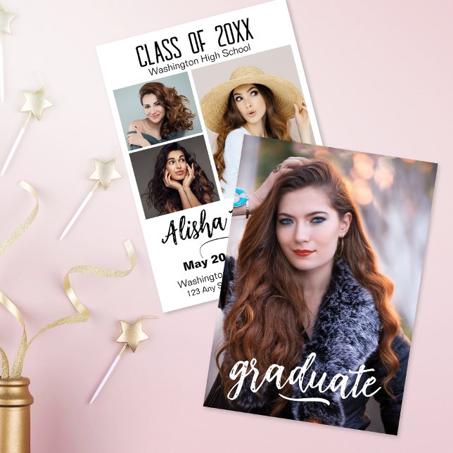 Photo Graduation Announcement / Invitation (Creator Uploaded)