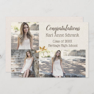 Photo Graduation Announcement Invitation
