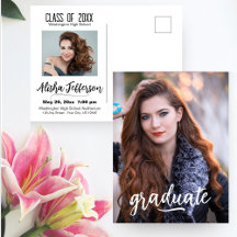 Photo Graduation Announcement / Invitation