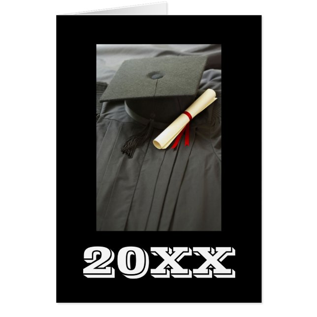 Photo Graduation Announcements Blank Inside (Front)