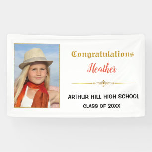 Photo Graduation Banner