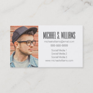 Photo Graduation   Computer Circuit Board Calling Card