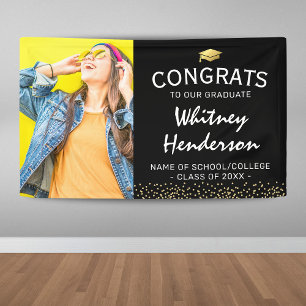 Photo Graduation Congratulations Banner