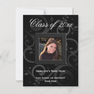 Photo Graduation Invitation